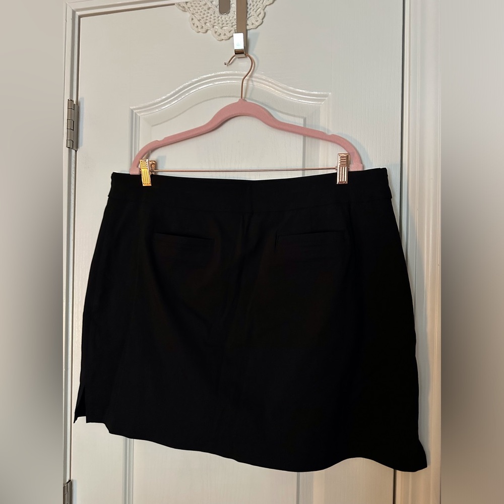 Ruby Rd Black Skort 16W - Picture 2 of 4